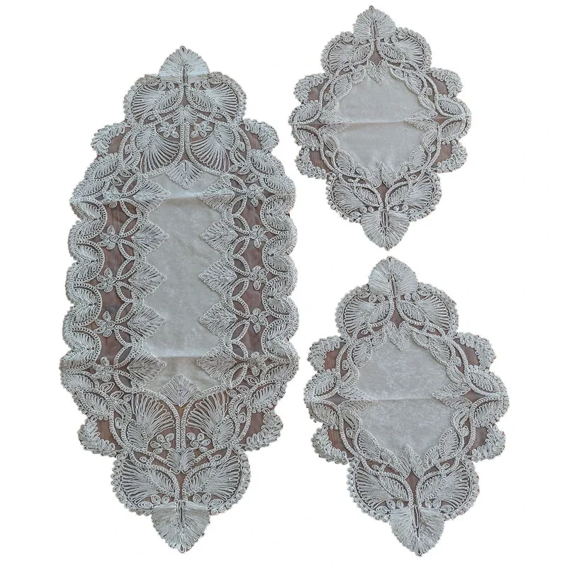 ست رومیزی 3 تکه کد T-1402