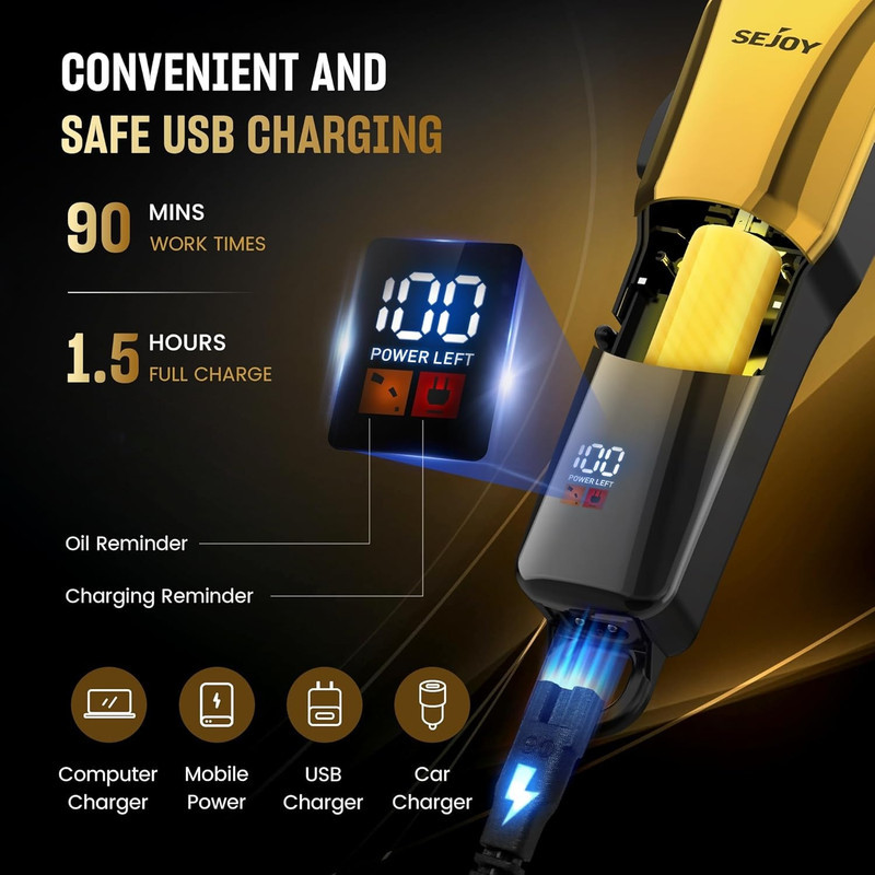 ماشین اصلاح موی سر و صورت شارژی سجوی مدل HC-007
