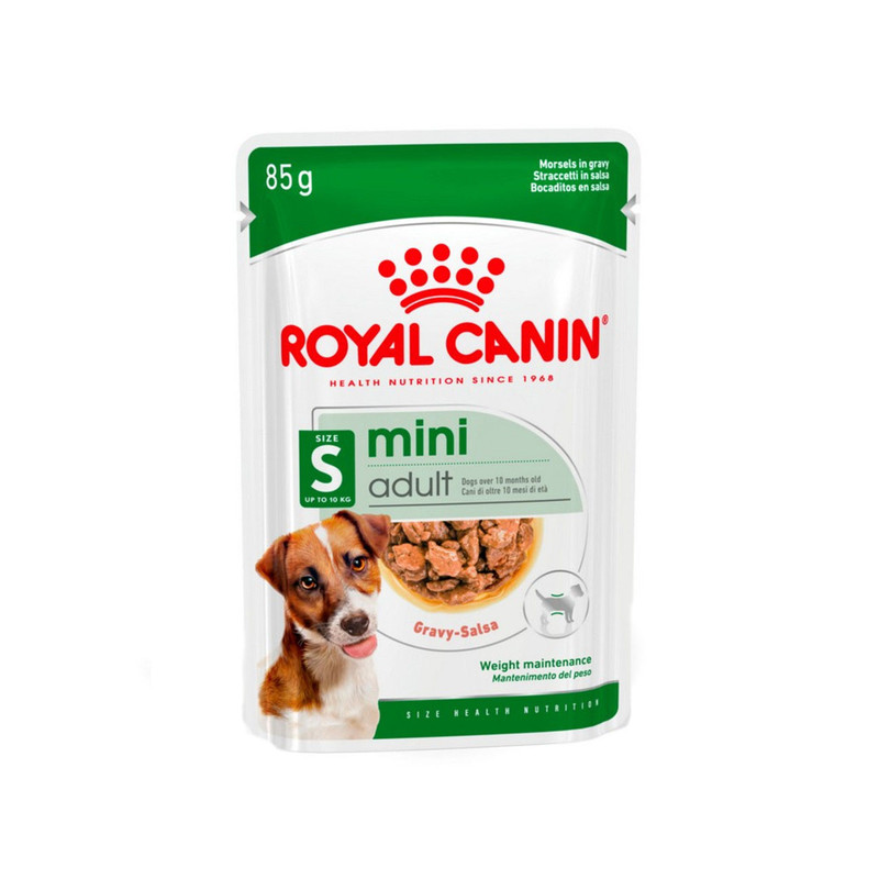 پوچ سگ بالغ نژاد کوچک رویال کنین مدل Mini Small وزن 85 گرم