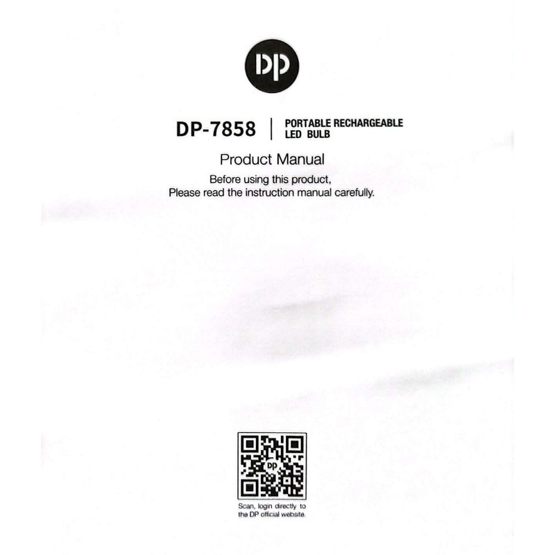 چراغ اضطراری شارژی 80 وات دی پی مدل DP-7858