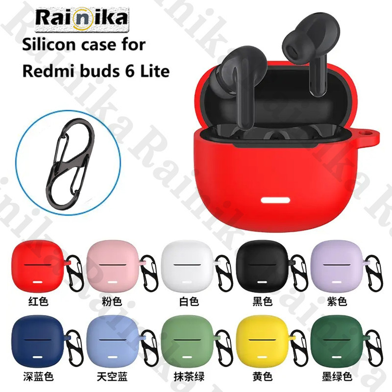 کاور رینیکا مدل Buds6 Lite مناسب برای کیس هدفون بی سیم شیائومی Redmi Buds 6 Lite