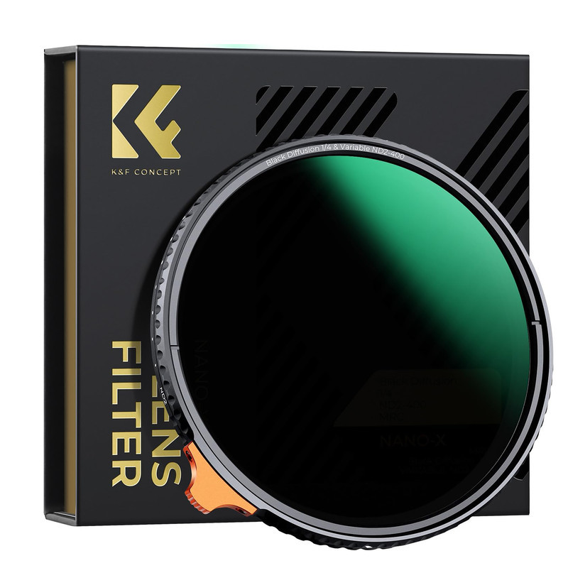 فیلتر لنز کی اند اف مدل B-DIFFUSION14 VARIABLE ND2-400(MRC) NANO-X - 82MM