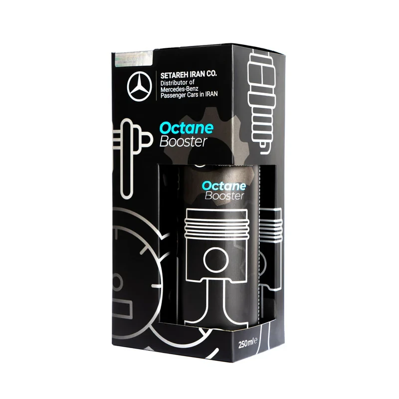 مکمل سوخت خودروهای بنزینی مرسدس بنز مدل MB-OC100BV حجم 250 میلی لیتر بسته ۱۲ عددی