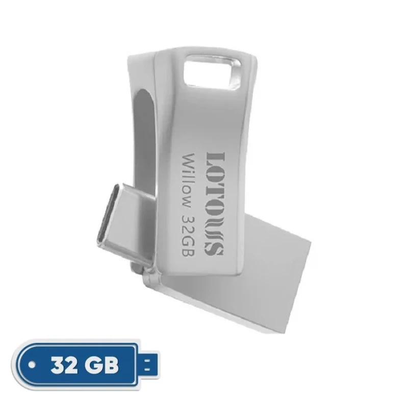 فلش مموری لوتوس مدل Willow ظرفیت 32 گیگابایت با رابط USB-C و USB3.2