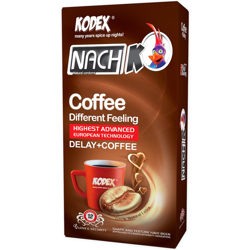 کاندوم ناچ کدکس مدل Coffee Delay بسته 12 عددی
