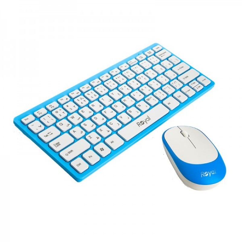 کیبورد و ماوس بیسیم رویال مدل RKM-810