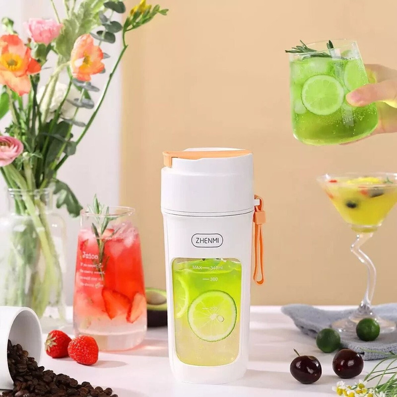 شیکر شارژی ژنمی شیائومی مدل ZMGZ-J5 گنجایش 0.340 لیتر