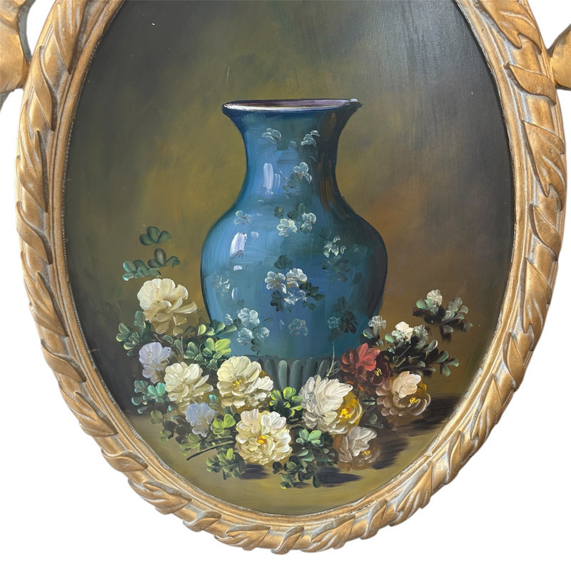 دیوارکوب مدل گلدان آبی