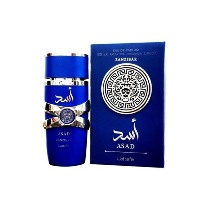 ادو پرفیوم مردانه لطافه مدل اسد حجم 100 میلی لیتر