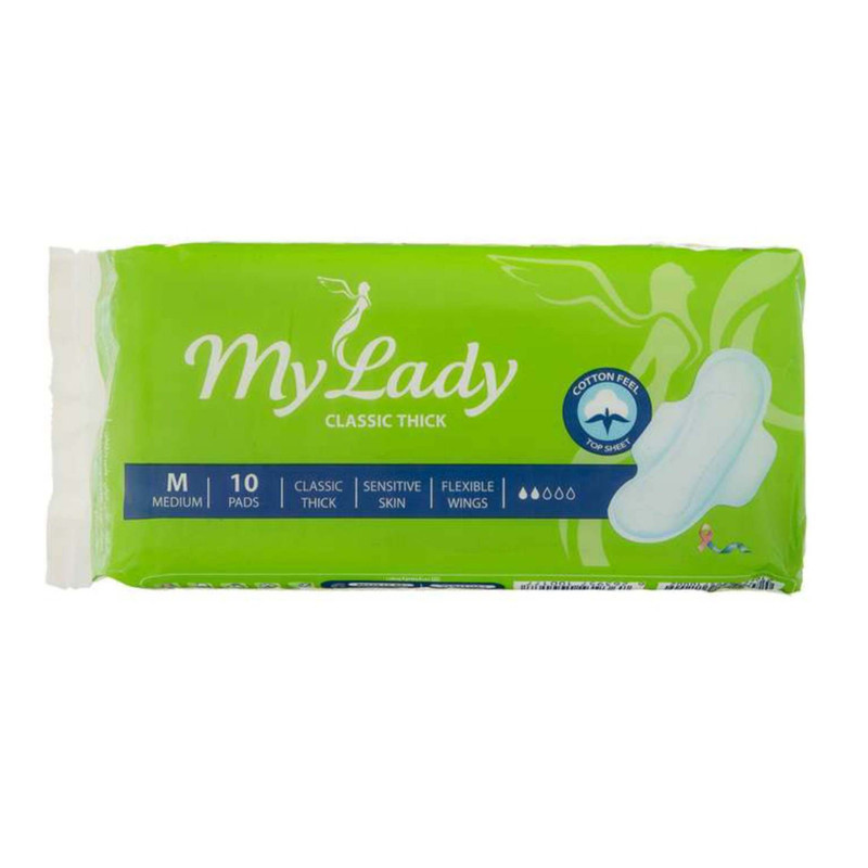 نوار بهداشتی مای لیدی Classic Thick مجموعه 4 عددی