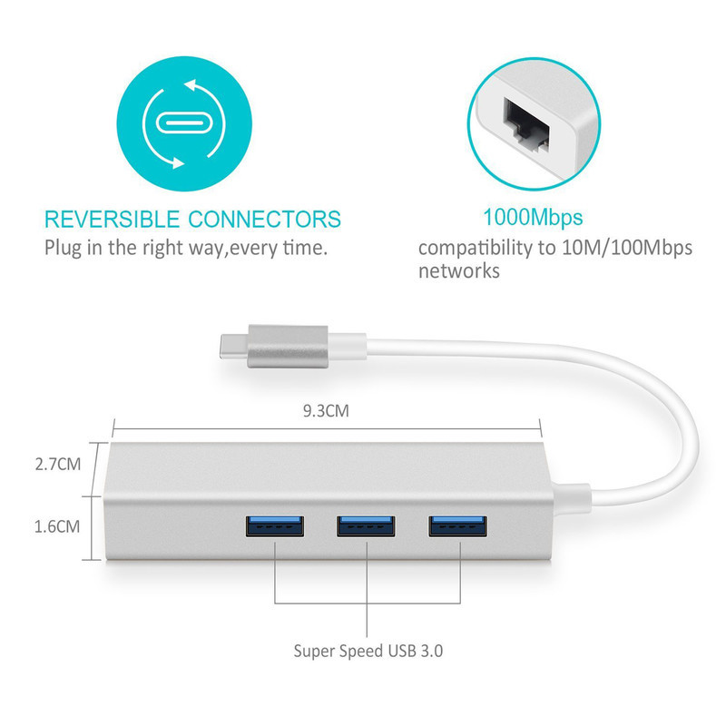 مبدل USB-C به USB 3.0 کد 001