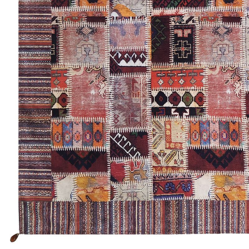 رومیزی طرح گلیم کد 914