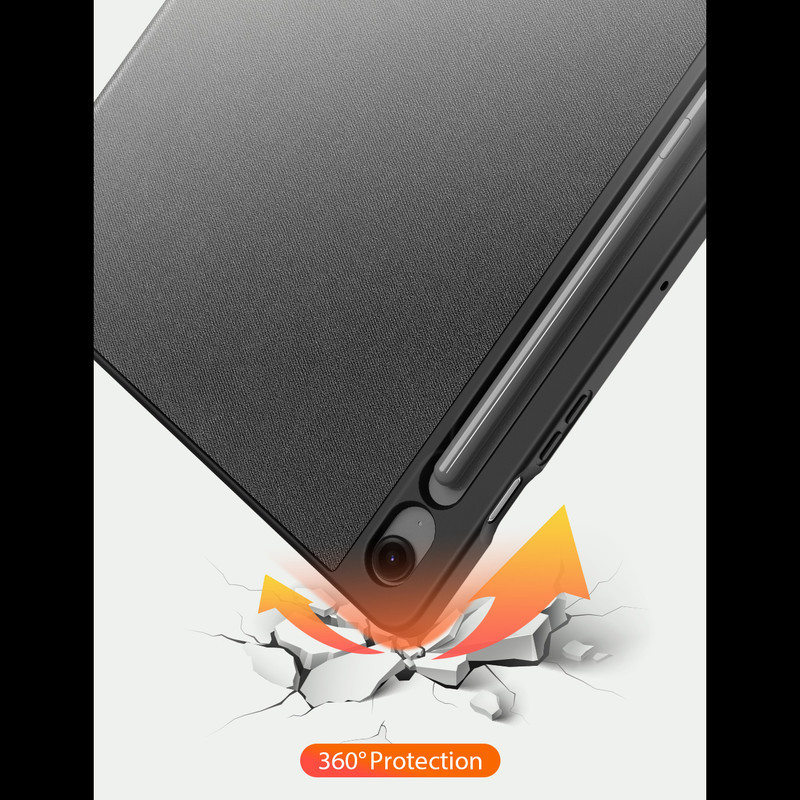 کیف کلاسوری بادیگارد مدل Domo مناسب برای تبلت سامسونگ Galaxy Tab S10 FE Plus 13.1 inch