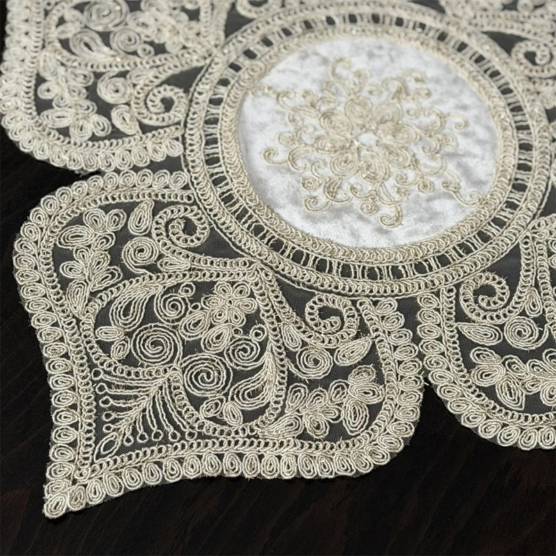 ست رومیزی 3 تکه مدل جاسمین