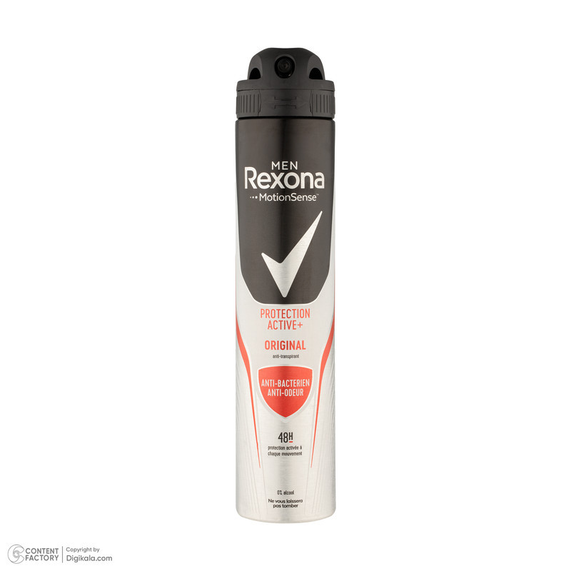 اسپری ضد تعریق مردانه رکسونا مدل Protection Active حجم 200 میلی لیتر