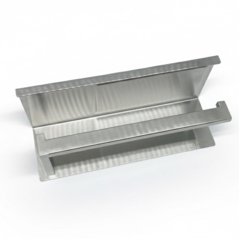 پایه رول دستمال کاغذی مدل ترونی صفحه دار بلند استیل کد AK14L