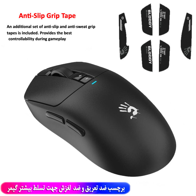 ماوس گیمینگ دوگانه بی‌سیم و باسیم ای فورتک مدل R72_ULTRA