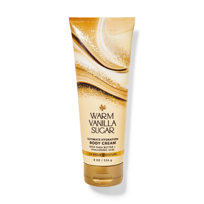 کرم بدن بس اند بادی ورکز مدل Warm Vanilla Sugar حجم 226 میلی لیتر