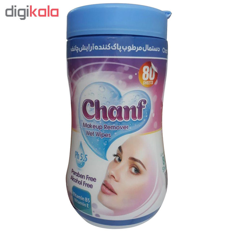 دستمال مرطوب چانف کد CH80 بسته 80 عددی