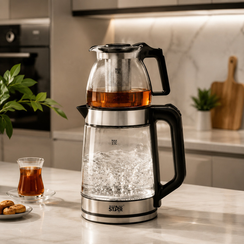 چای ساز روی هم وینینگ استار مدل ST-6050