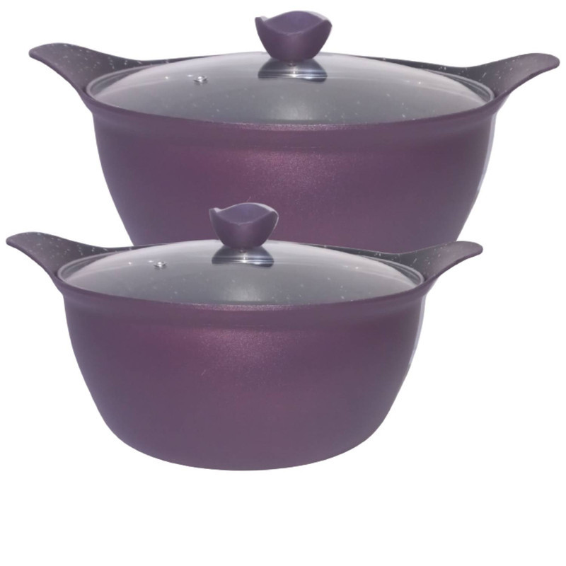 سرویس قابلمه گرانیتی 8 پارچه پارتینگ مدل p120