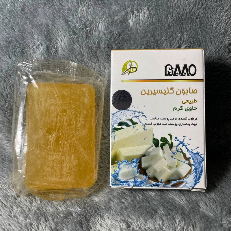 صابون شستشو پرنیان مدل گلیسیرین وزن 100 گرم