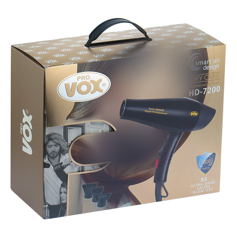 سشوار حرفه ای پرو وکس مدل HD-7200