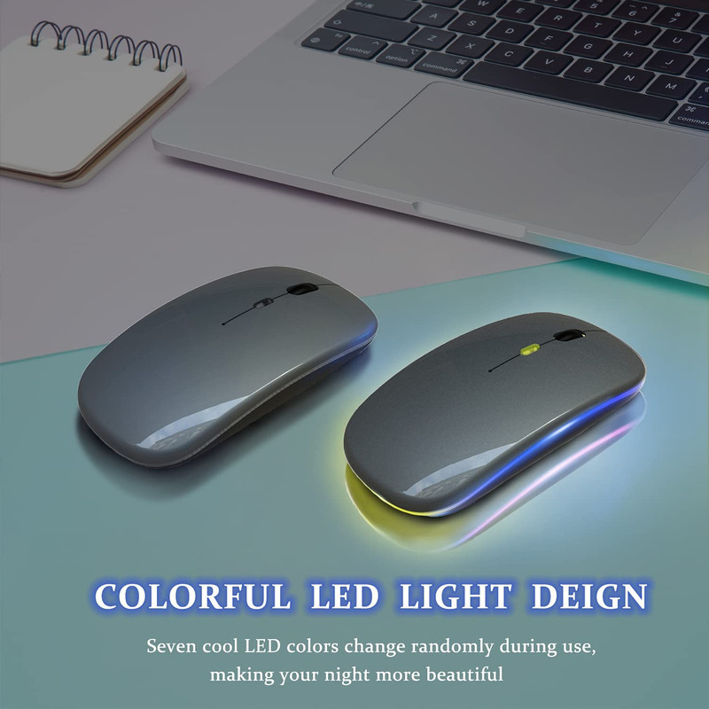 ماوس بی سیم مدل Slim RGB