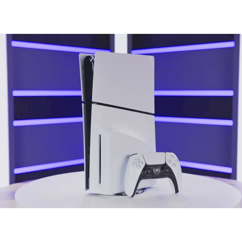 کنسول بازی سونی مدل PlayStation 5 Slim ظرفیت یک ترابایت ریجن 2016A اروپا به همراه دسته اضافی و پایه شارژر