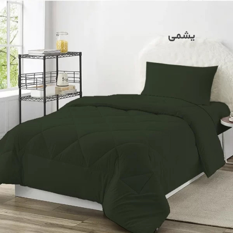لحاف چیداری مدل میکرو یک نفره سایز 160x220 سانتی متر