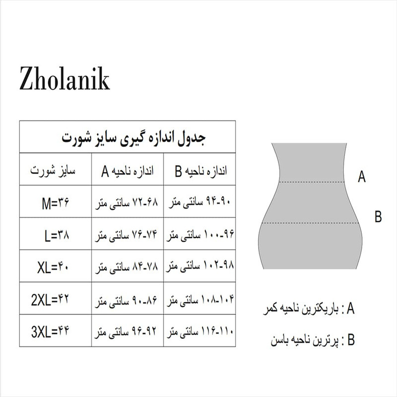 شورت زنانه ژولانیک مدل اسلیپ کد BMK 1 بسته 3 عددی