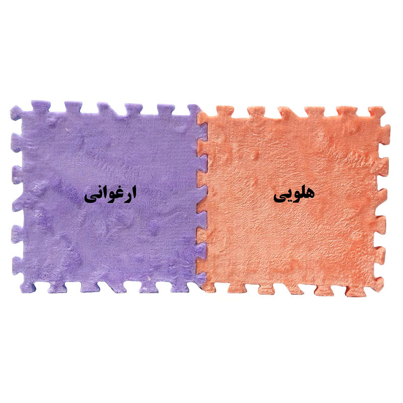 کفپوش تاتامی بهتا مدل مخملی بسته 6 عددی