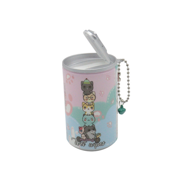 دستمال مرطوب مدل فانتزی کد YP-8.5CM بسته 30 عددی
