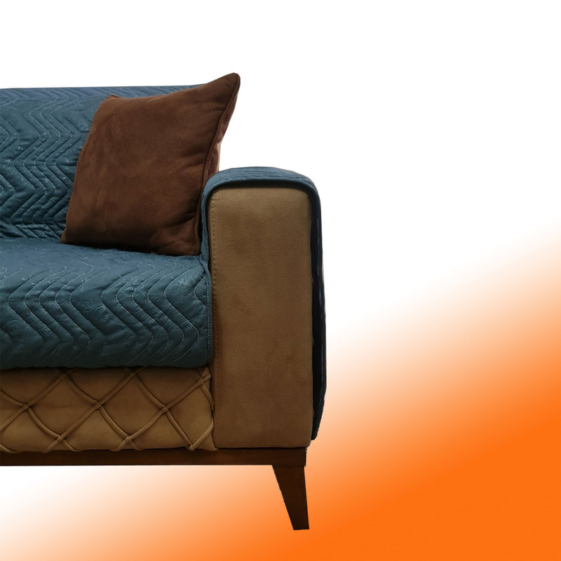 کاور مبل هفت نفره سندس مدل مارپیچ large کد F1052