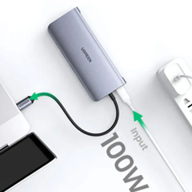 هاب 10 پورت USB-C یوگرین مدل UG-80133