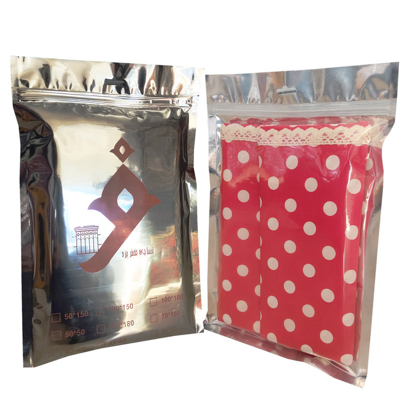سفره 4 نفره نساجی دُر هنر یزد مدل توپی 2 cotton-ghr سایز 90×90 سانتی متر