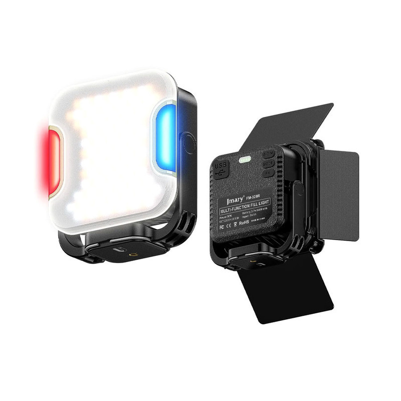 نور ثابت ال ای دی جیماری مدل FM 328 RGB LED