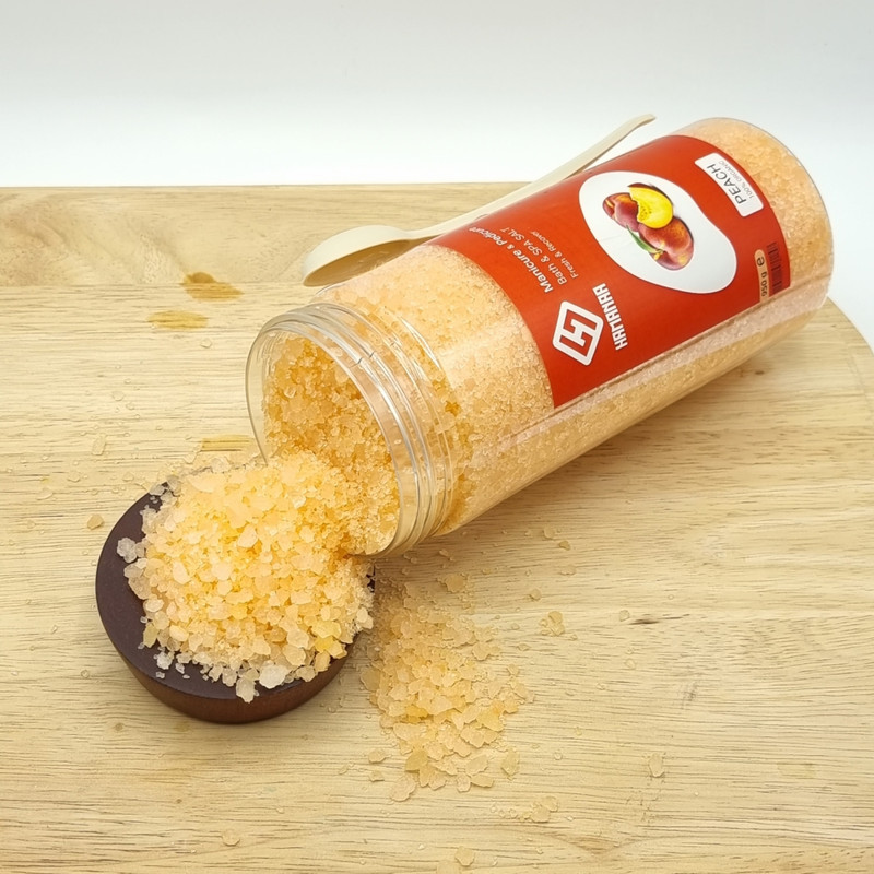 نمک حمام هامانا مدل Peach وزن 950 گرم