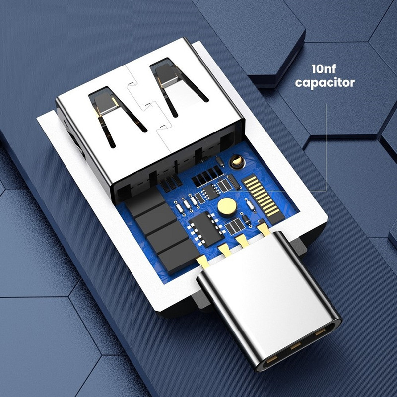 مبدل USB 3.0 به USB-C کد OTG-AC401