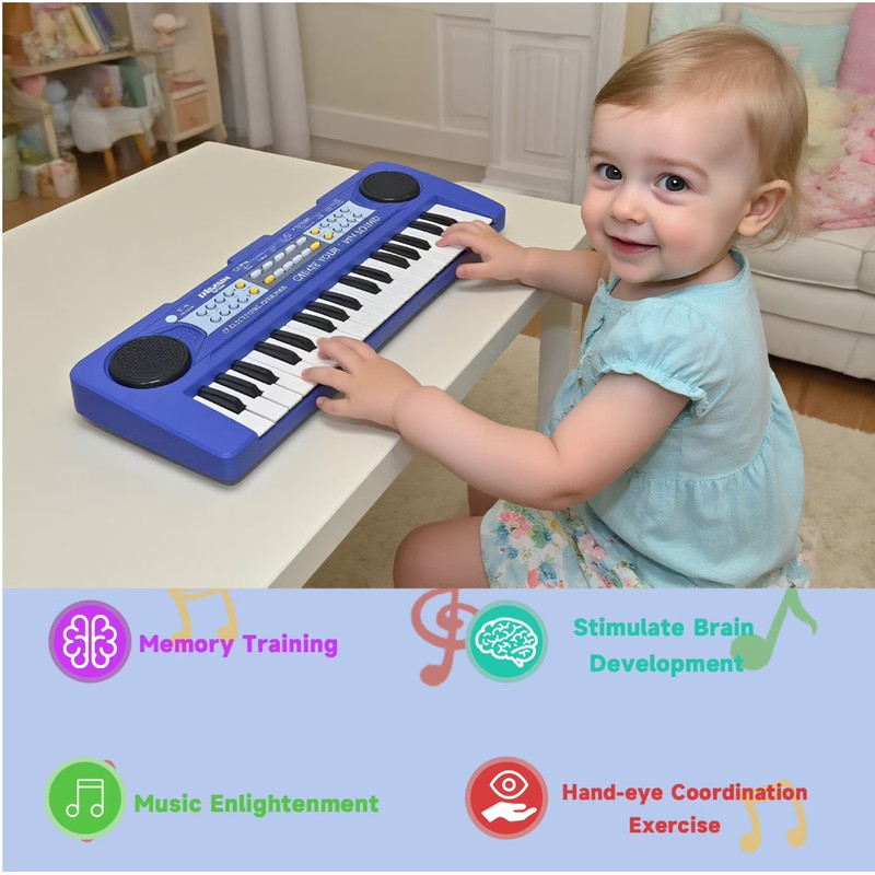 بازی آموزشی کیبورد بیگفان مدل BF-430 طرح ارگ