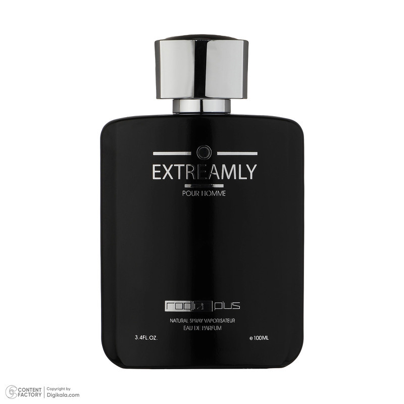 ادو پرفیوم مردانه رودیر پلاس مدل EXTREAMLY حجم 100 میلی لیتر