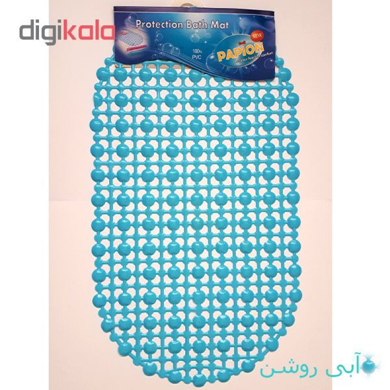 زیر پایی حمام پاپیون مدل L6670 سایز 63x35 سانتی متر