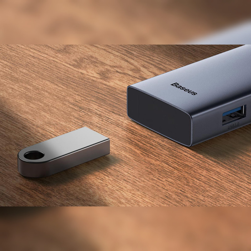 هاب 5 پورت USB-C باسئوس مدل BS-OH150