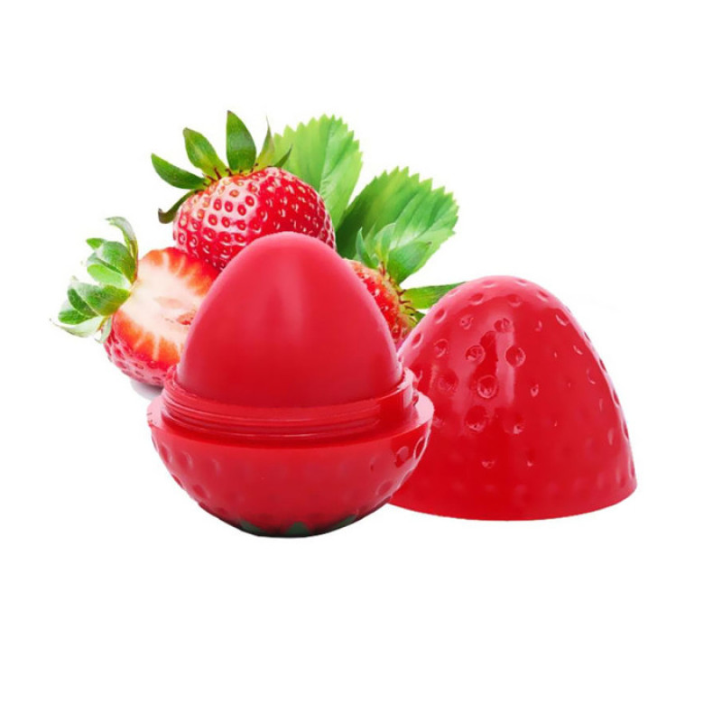بالم لب توت‌فرنگی مدل 2021 بسته 2 عددی ماتیکی مرطوب‌کننده و آبرسان با عصاره توت‌فرنگی و SPF 15 محافظت از لب‌های خشک و حساس