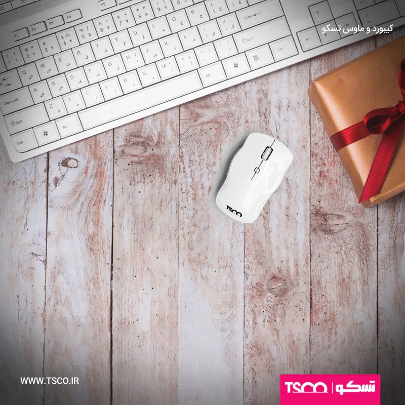 کیبورد و ماوس تسکو مدل TKM-7106