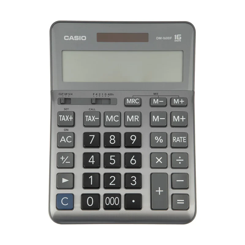 ماشین حساب کاسیو مدل DM-1600F