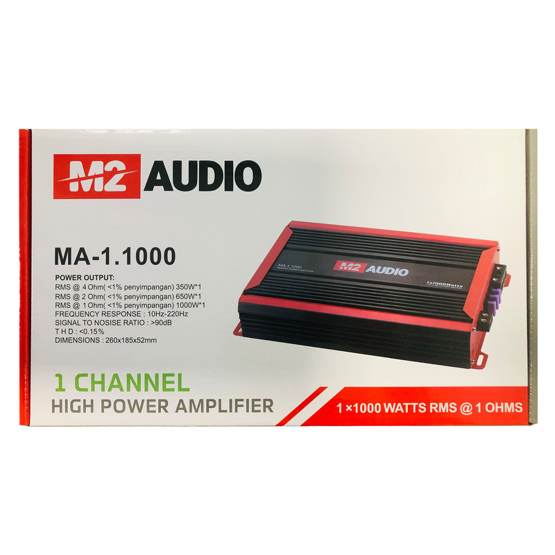 آمپلی فایر خودرو ام2 مدل M2-1000.1
