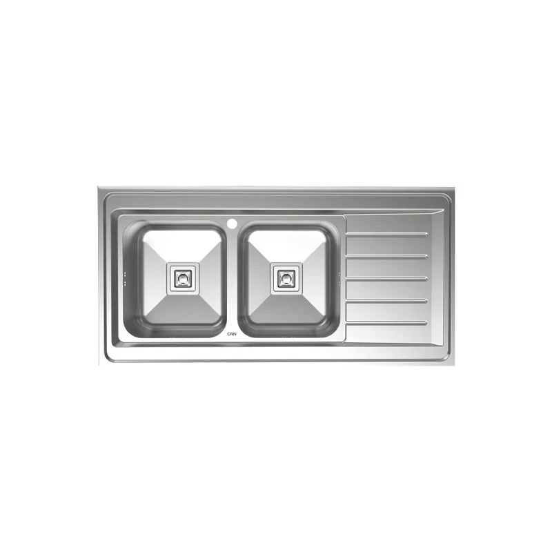 سینک ظرفشویی استیل کن مدل 9102s روکار