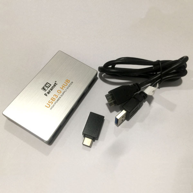 هاب USB 3.0 چهار پورت فرانت مدل FN-U3H402