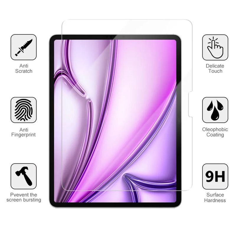 محافظ صفحه نمایش شیشه ای بادیگارد مدل TabG مناسب برای تبلت اپل iPad Air 11" 2025 M3